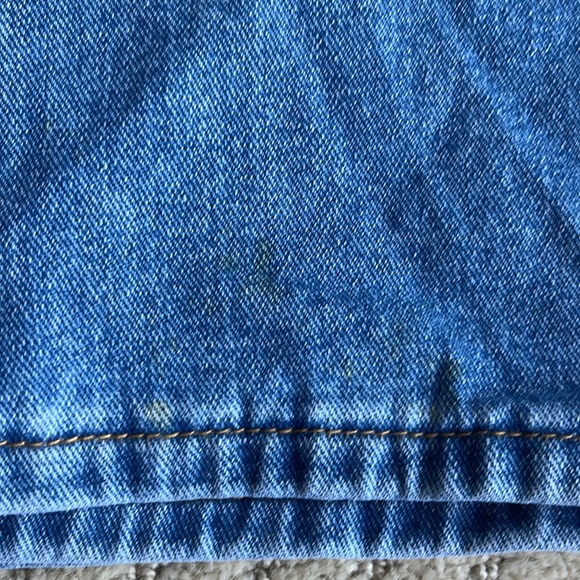 Girls Soho Blue Denim cargo jeans - Picture 5 of 5